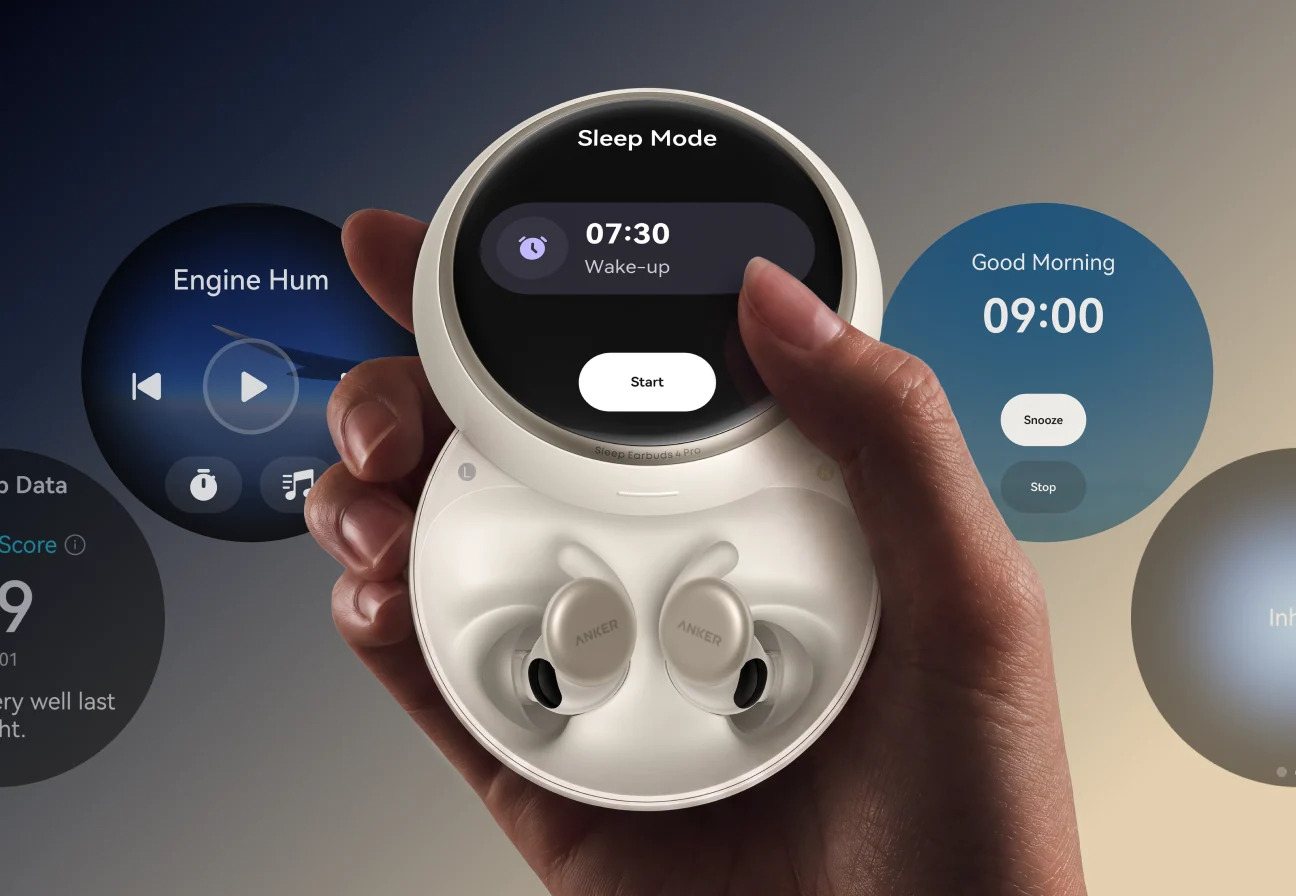 Наушники для сна Anker Soundcore Sleep Earbuds 4 Pro